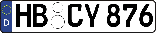 HB-CY876