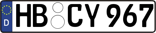 HB-CY967