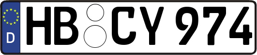 HB-CY974