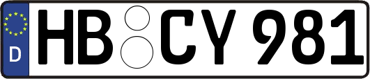 HB-CY981