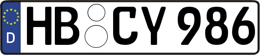 HB-CY986