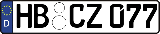 HB-CZ077