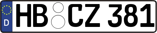 HB-CZ381