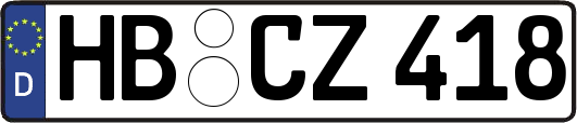 HB-CZ418