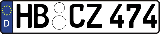 HB-CZ474