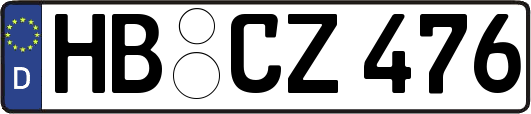 HB-CZ476
