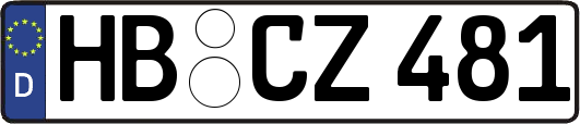 HB-CZ481