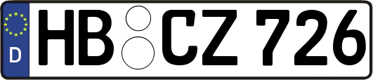 HB-CZ726