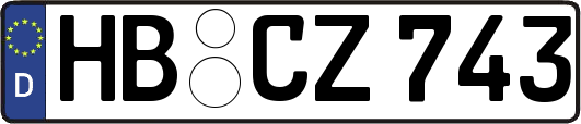 HB-CZ743