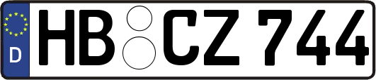 HB-CZ744