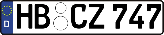 HB-CZ747