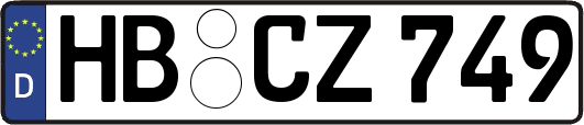HB-CZ749