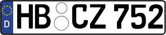 HB-CZ752