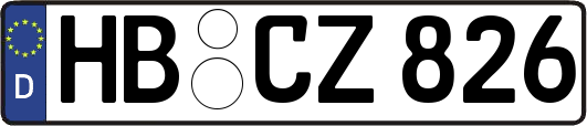 HB-CZ826