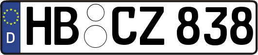HB-CZ838