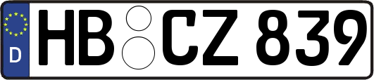HB-CZ839