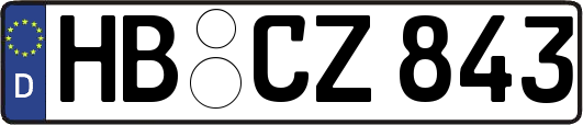 HB-CZ843