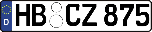 HB-CZ875