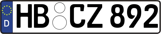 HB-CZ892