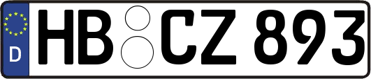 HB-CZ893