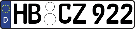 HB-CZ922