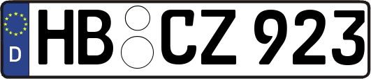HB-CZ923