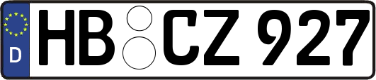 HB-CZ927