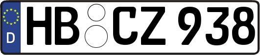 HB-CZ938