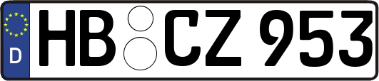 HB-CZ953