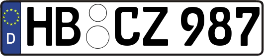 HB-CZ987