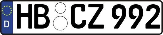 HB-CZ992