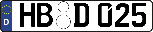 HB-D025