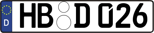 HB-D026