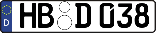 HB-D038