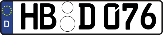HB-D076