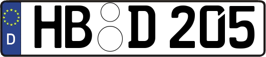 HB-D205