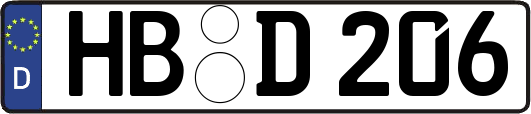 HB-D206