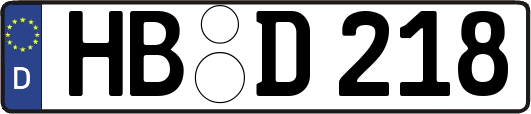 HB-D218