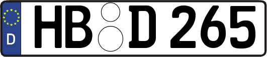 HB-D265