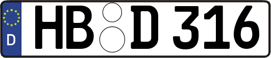 HB-D316
