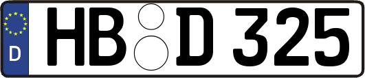 HB-D325
