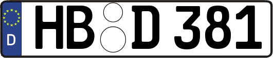 HB-D381