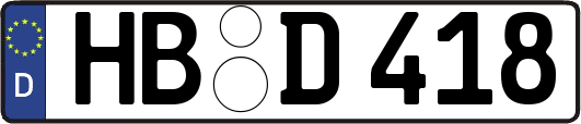 HB-D418