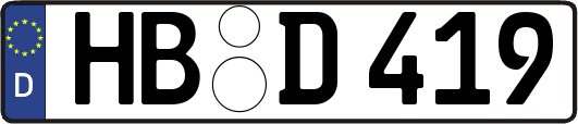 HB-D419