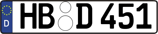 HB-D451