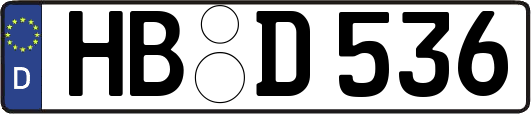 HB-D536