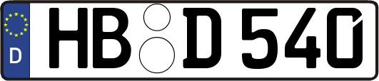 HB-D540