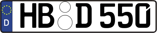 HB-D550