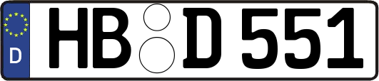 HB-D551