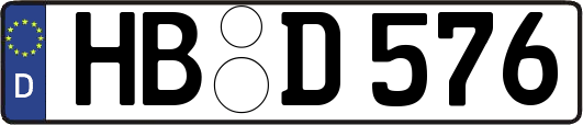 HB-D576
